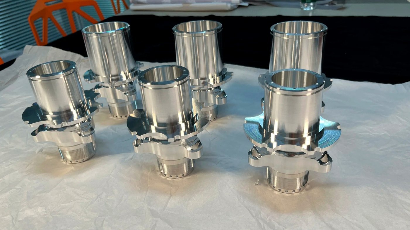 Machined Silver Components