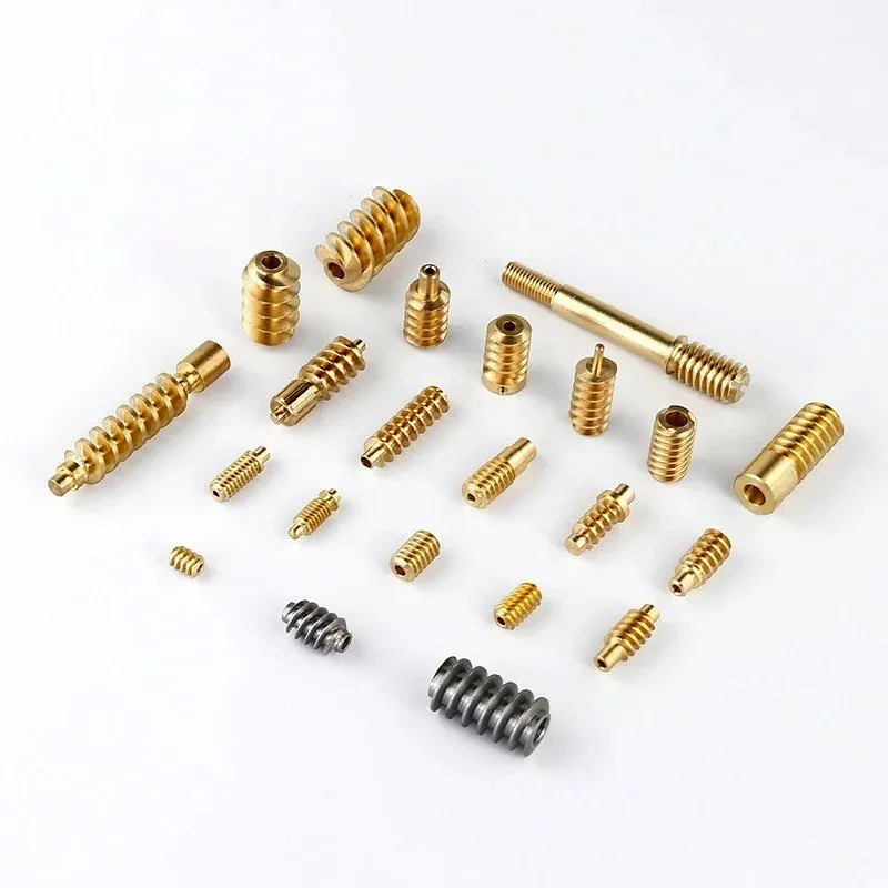 Custom Swiss machined brass fittings and small precision parts
